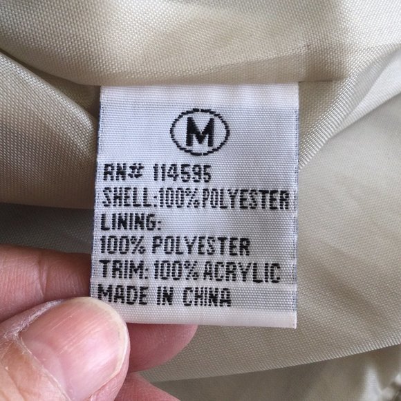 Momentum Outfitters Lightweight Tan Zip/Toggle Jacket, Medium - Picture 7 of 8